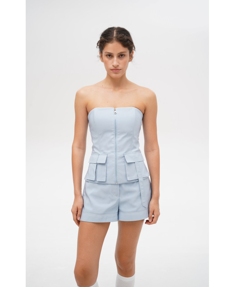 Corset with pockets
